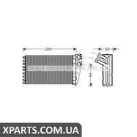 Радіатор опалення AVA PEA6227