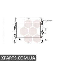 Радіатор охолодження AVA FD2404