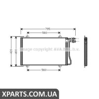 Радіатор AVA MS5219