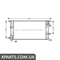 Радіатор AVA RTA2409
