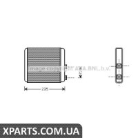 Радіатор опалення AVA OL6321