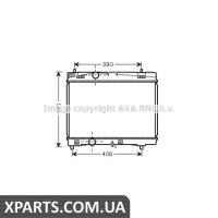 Радіатор AVA TOA2357