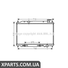 Радиатор AVA DN2295