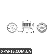 Вентилятор обігрівача AVA VW8351