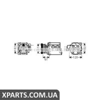 Компрессор кондиціонера AVA FDAK436