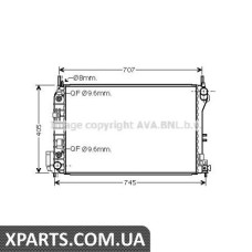 Радіатор AVA OLA2341