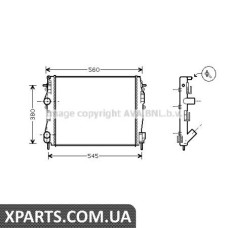 Радиатор AVA RT2309