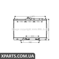 Радіатор AVA MT2197
