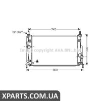 Радіатор AVA MZ2237