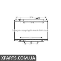 Радіатор AVA DN2302