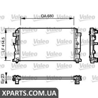 Радіатор AVA MS2444