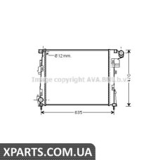 Радиатор AVA RTA2427