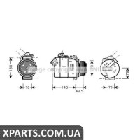 Компрессор кондиціонера AVA BWAK309