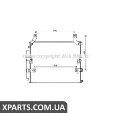 Радіатор AVA TO5697D