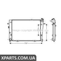 Радіатор AVA HY2126