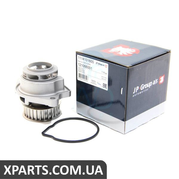 1114101600 JPGROUP Водяний насос Caddy II/Caddy III/Octavia/Golf IV/V/Fabia/Polo 1.4i/2.0TDI 98-