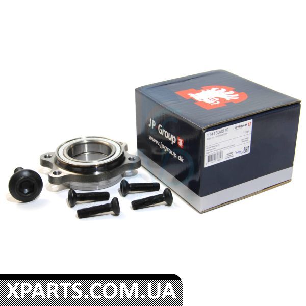 1141304510 JPGROUP Підшипник маточини перед. Audi A4 08-/A5 09-/A6/A7 11-