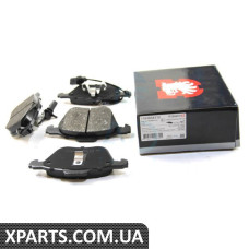 1163604310 JPGROUP Гальмівні колодки перед. T4 1.9/2.4/2.5 D/TDI -03 (R16) (з датчиком)