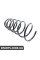 14870759 CSGERMANY Пружина задньої підвіски Hyundai Tucson/Kia Sportage 04-10
