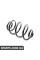 14871258 CSGERMANY Пружина задня Renault Clio III/Modus 05-