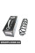 14875133 CSGERMANY Пружина задня Skoda Superb 08-15