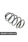 14876507 CSGERMANY Пружина передня Nissan Qashqai 06-