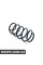 14950768 CSGERMANY Пружина передня Touran/Golf Plus 03-10