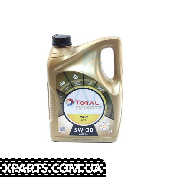 157103 TOTAL Масло моторне Total Quartz INEO MC3 5W30 (5л.) Dexos2