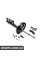300138 SACHS Амортизатор передній MB C-class (W203) 00- (газ)