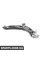 30VW1607 ASMETAL Важіль передній VW Passat/Touran/Tiguan/Skoda Superb III 14- Пр.