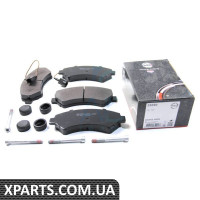 35090 ABS Гальмівні колодки перед. Jumper/Ducato/Boxer 06- (1.7t)
