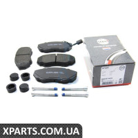 37331 ABS Гальмівні колодки перед. Ducato/Jumper/Boxer 02-06 (1.4t)