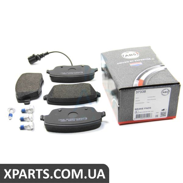 37338 ABS Гальмівні колодки перед. VW Polo 01/Skoda Fabia 03-14 (TRW) (131,4x62,7x18,8)