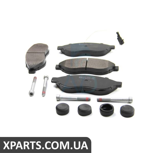 37577 ABS Гальмівні колодки перед. Jumper/Ducato/Boxer 06- (1.1-1.5t)