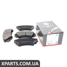 37683 ABS Гальмівні колодки перед. Opel Astra J 09-/Insignia 08- (Mando)