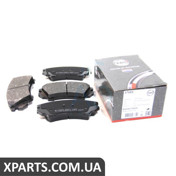 37683 ABS Гальмівні колодки перед. Opel Astra J 09-/Insignia 08- (Mando)