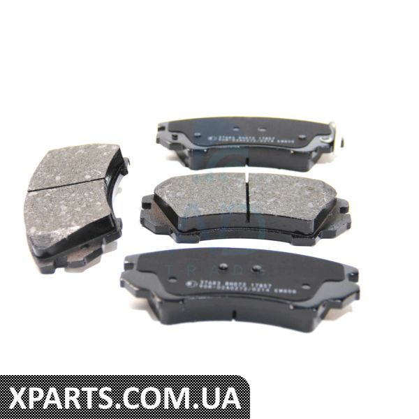 37683 ABS Гальмівні колодки перед. Opel Astra J 09-/Insignia 08- (Mando)