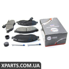 37907 ABS Гальмівні колодки перед. Jumper/Ducato/Boxer 06- (1.1-1.5t)