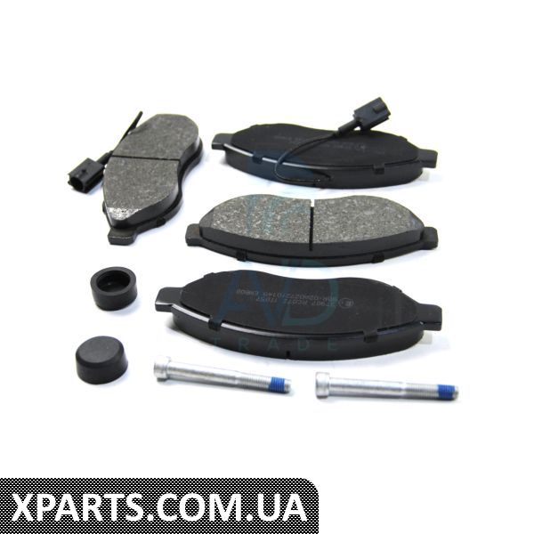 37907 ABS Гальмівні колодки перед. Jumper/Ducato/Boxer 06- (1.1-1.5t)