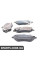 4163601410 JPGROUP Гальмівні колодки перед. Peugeot 407/607 04- (TRW) (162,3x79,1x18,4)