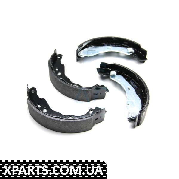 8DB355002641 HELLAPAGID Гальмівні колодки зад. Logan 1.2/1.4/1.6 i/1.5 dCi 04- (203x38) (для авто.без ABS)