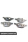 8DB355006551 HELLAPAGID Гальмівні колодки перед. BMW 5(E60)/7(E65) 04-10 (ATE) (193,2x79,2x20,8)