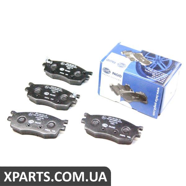 8DB355006951 HELLAPAGID Гальмівні колодки перед Hyundai Accent/Kia Rio 05- (mando)