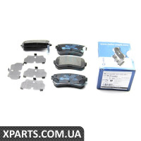 8DB355006961 HELLAPAGID Гальмівні колодки зад. Hyundai Accent/Kia Rio/Ceed 05- (mando)