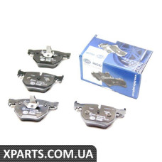 8DB355009331 HELLAPAGID Гальмівні колодки зад. BMW 3(E46)/7(E38)/X5(E53) 94-11 (ATE) (122x58,2x17,3)