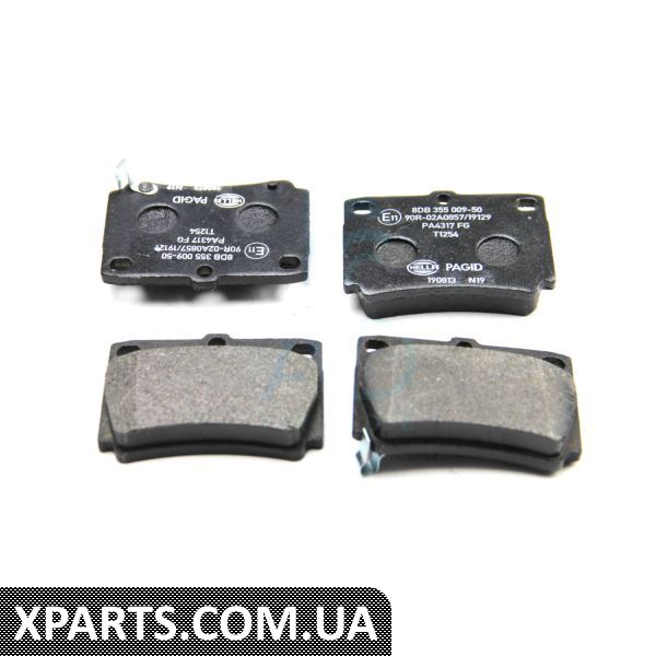 8DB355009501 HELLAPAGID Гальмівні колодки Pajero/Pajero Sport 90-15 1.8-3.0