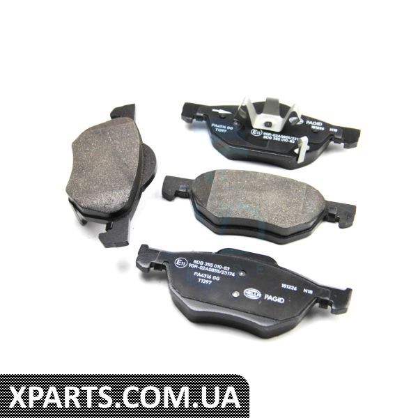 8DB355010831 HELLAPAGID Гальмівні колодки перед Honda Accord VIII 2.0-2.4 03>