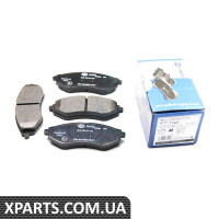 8DB355011251 HELLAPAGID Гальмівні колодки перед. Chevrolet Aveo 06- (akebono)
