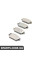 8DB355011951 HELLAPAGID Колодки гальмівні передні Nissan Primera 02- (TRW)