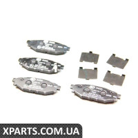 8DB355012261 HELLAPAGID Гальмівні колодки зад. Subaru Forester/Legacy IV 03-